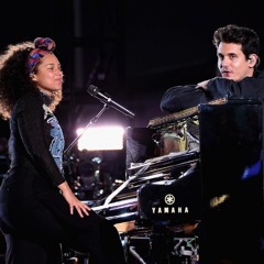 Alicia Keys and John Mayer - If I Ain't Got You/Gravity