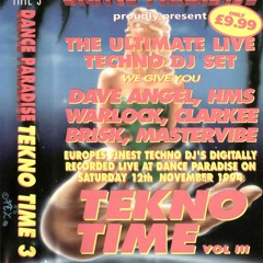 CLARKEE & WARLOCK- -Dance Paradise Tekno Time Vol.3 - 1994