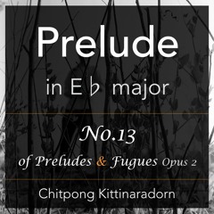 Prelude In E-flat Major