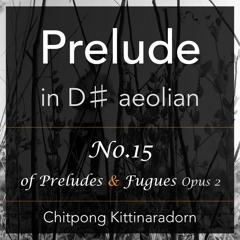 Prelude In D-sharp Aeolian