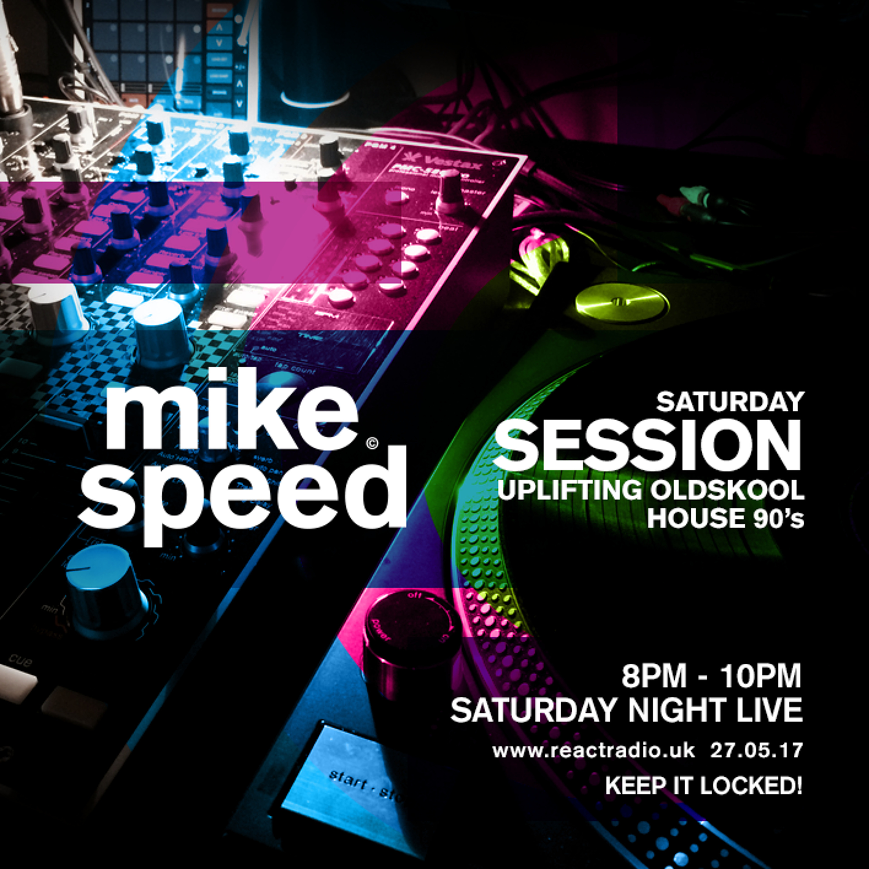 Mike Speed | React Radio UK Show | www.reactradio.uk | Underground & Oldskool Beats