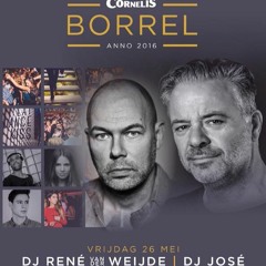 DJ JOSE B2B RENE VAN DER WEIJDE @ Cornelis Borrel, Rotterdam (NL) 26 - 05 - 2017
