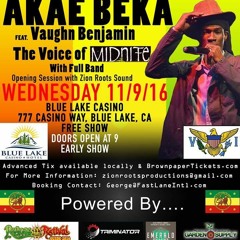 Akae Beka "Usward" | Blue Lake Casino | Blue Lake, California | November 9, 2016