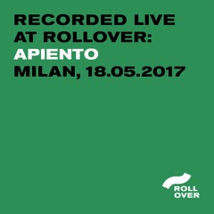 Recorded Live At Rollover - Apiento