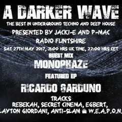 #119 A Darker Wave 27-05-2017 (guest mix MonoPhaze, featured EP Ricardo Garduno)