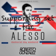 Supporting set for Alesso at Echostage
