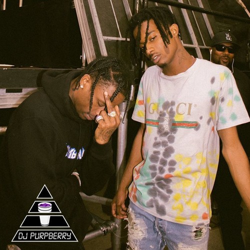 Travis Scott Ft Playboi Carti Green Purple Chopped And Screwed By The Screw Scientist