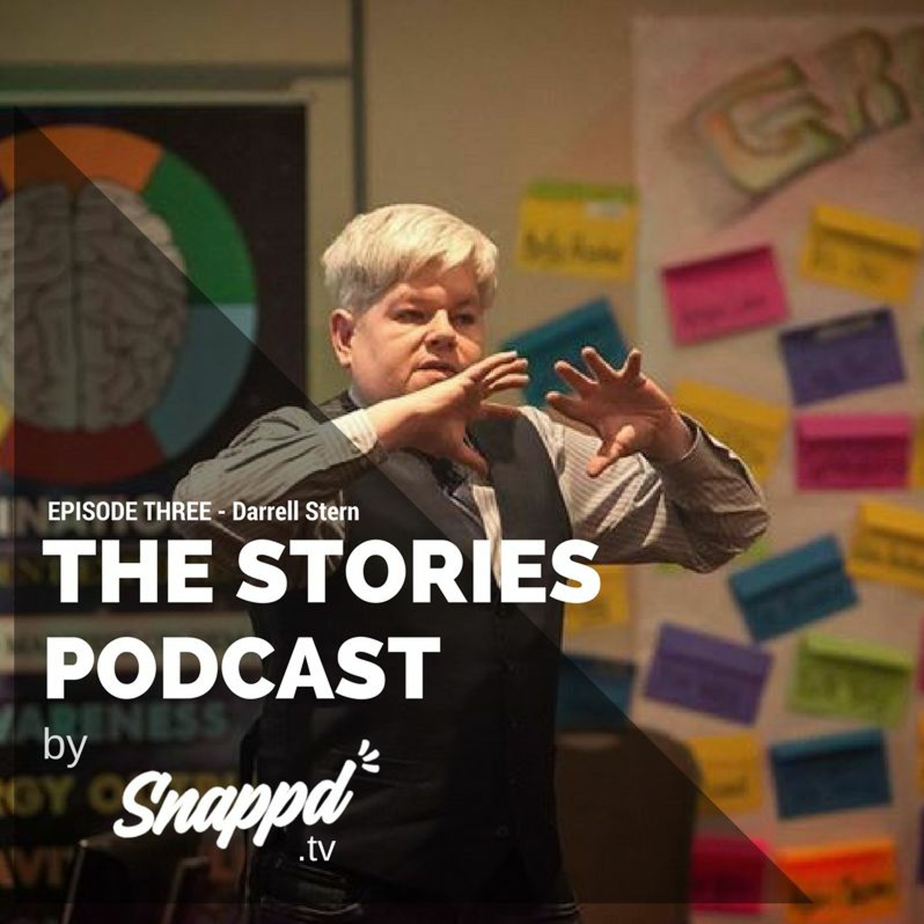 Stories Podcast - Episode 3 - Darrell Stern episode artwork