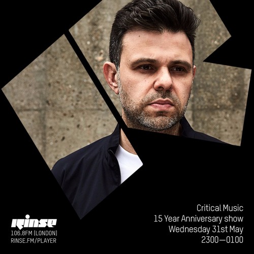 Critical Sound No.42 | 15 Year Anniversary Show on Rinse FM | Kasra | 31.05.2017