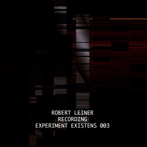 ROBERT LEINER EXPERIMENT EXISTENS 003