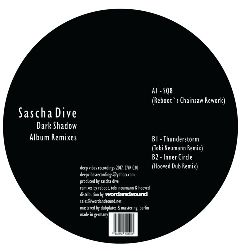 B1 - Sascha Dive - Thunderstorm (Tobi Neumann Remix) - DVR 030