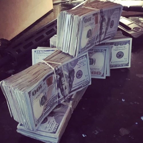 Money On The Counter