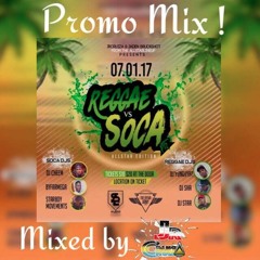 Reggae Vs Soca Part 2 Promo Mix !
