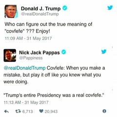 Episode 45: Did You Mean Covfefe?