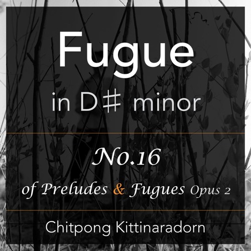 Fugue In D-sharp Minor