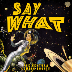 Ace Ventura, Coming Soon - Say What (Original mix)- Out Now!