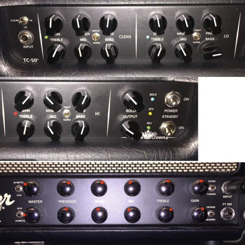 Mesa Boogie ROV25 to TC50 Comparison