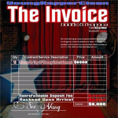 Stream Young Rapper Clean | Listen to The Invoice playlist online for