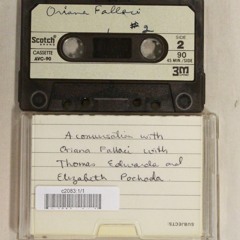 A Conversation with Oriana Fallaci, 12/5/1980