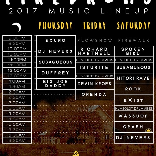 Firedrums 2017 Hitori Rave Set