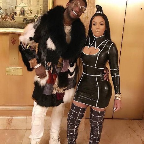 Keyshia Ka'oir Matched With Gucci Mane on Her Birthday in a Dress