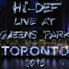 Hi-Def - Live @ Queens Park / Nuit Blanche 2016