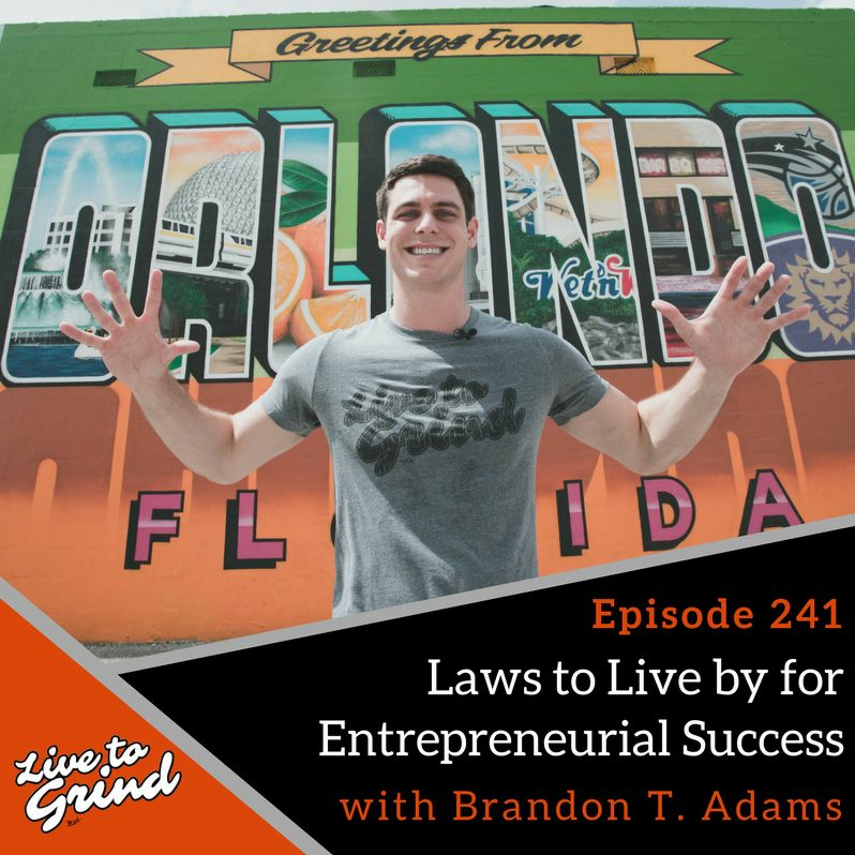 EP 241 Laws to Live by for Entrepreneurial Success with Brandon T. Adams episode artwork