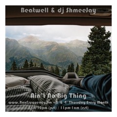 Beatwell & dj ShmeeJay - Ain't No Big Thing - 2017-06-08