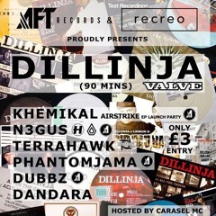 Khemikal & MC Carasel @AFT Bristol Presents Dillinja  28 : 4 : 17