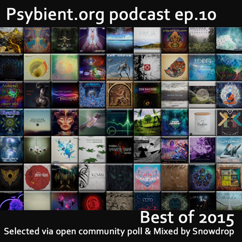 psybient.org podcast episode 10 -  Best of 2015 mixed by Snowdrop