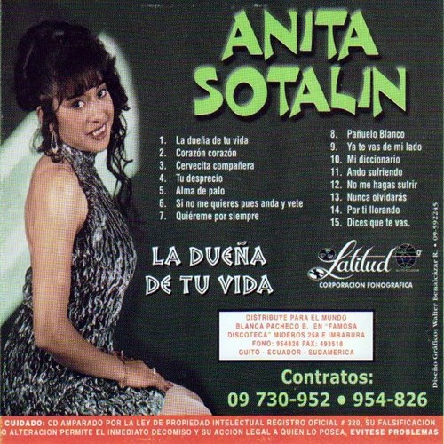 !!!! Megamix Anita Zotalin ft dj antony dn-x Sistemas !!!!