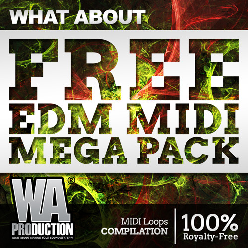 FREE EDM MIDI Mega Pack | 850+ WAV & MIDI Loops