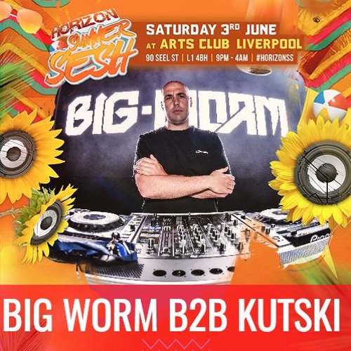 BIG WORM B2B KUTSKI & Mc Octane @ Horizon Summer Sesh. FREE DOWNLOAD