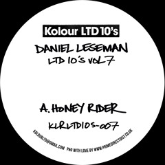 Daniël Leseman - Honey Rider EP [Kolour Ltd 10"]