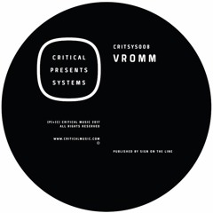 VROMM - Odisea (Noisia Radio Premiere)[CRITSYS008]