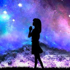 a girl  who dances with a fox