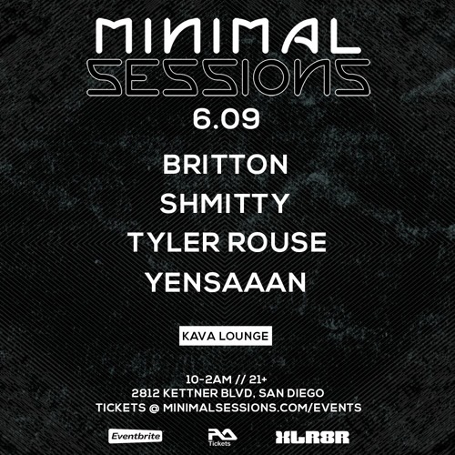 LIVE | [6.9] Britton @ Minimal Sessions [Kava Lounge]