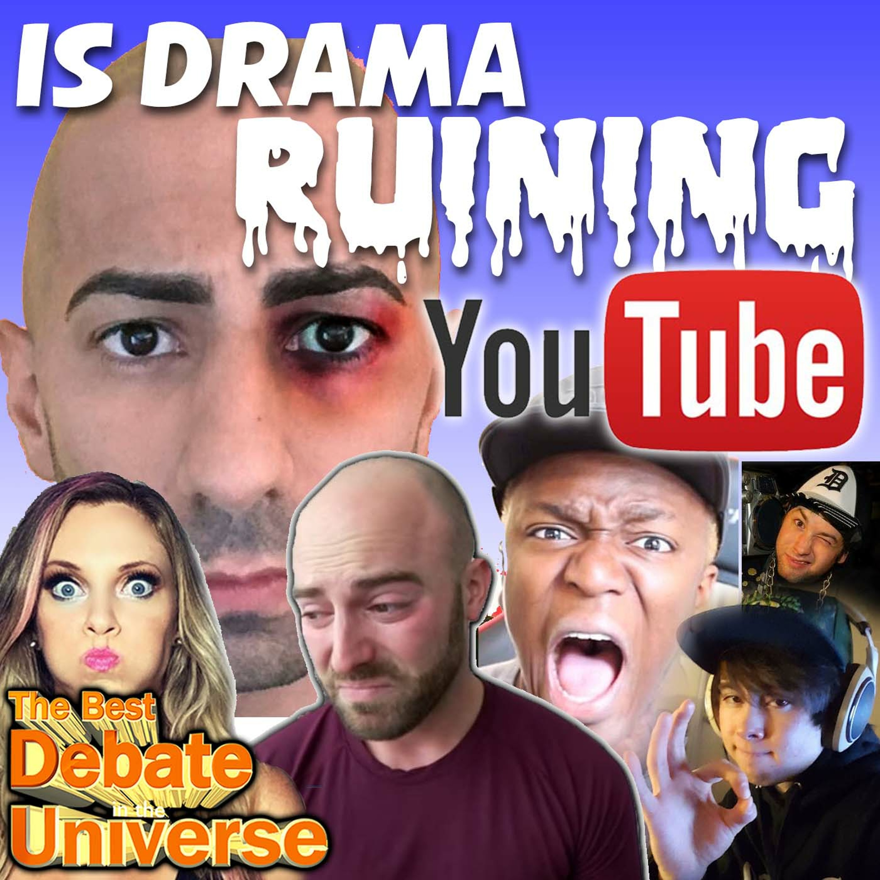 #54 - Is drama ruining YouTube, Chad Wild Clay, Rucka, Mikey Bolts, Chimpanzee Rights, Nirvana episode artwork