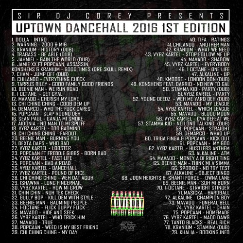 Uptown Dancehall Pt.1 by @Sirdjcorey