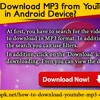 How To Download MP3 From YouTube In Android Device?.mp3