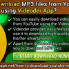 How To Download MP3 Files From YouTube Using Videoder App?.mp3