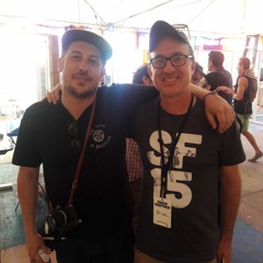 Zach Carothers from Portugal the Man interview at Bonnaroo 2017