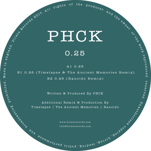 PHCK - 0.25 (Rancido Remix)