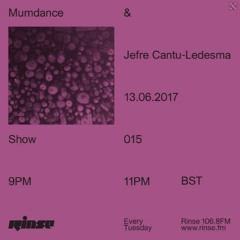 Mumdance w/ Jefre Cantu-Ledesma - 13th June 2017