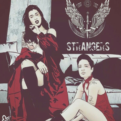 Halsey & Lauren Jauregui - Strangers (Lyrics)🎤 