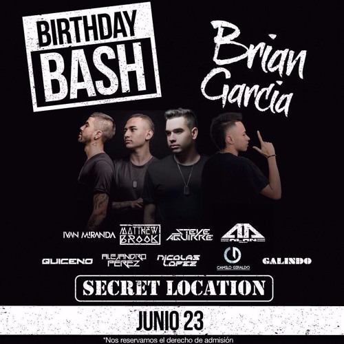 SUMMER STYLE SPECIAL EDITION ALAN DJ 2017 - Birthday Bash Brian Garcia