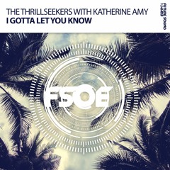 The Thrillseekers With Katherine Amy - I Gotta Let You Know (Extended Mix)