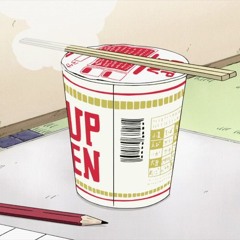 xans and cup noodles