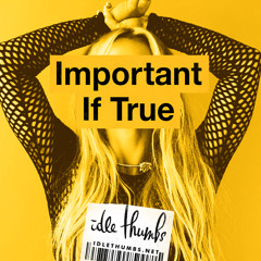 Important If True 18: Important If Rhymes With True