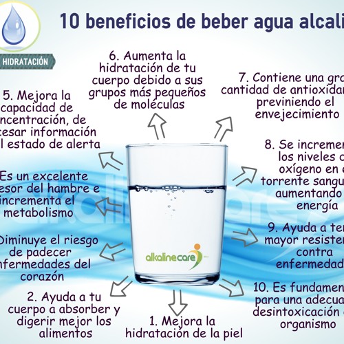 Stream Beneficios de tomar agua alcalina - Parte 2 (made with Spreaker ...